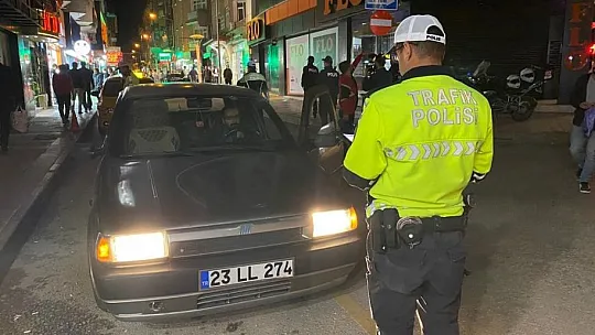 Huzur ve güvenliği sağlamak için Elazığ emniyeti görevde
