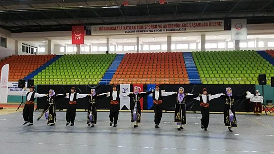 İl içi kulüplerarası halk oyunları yarışmaları tamamlandı
