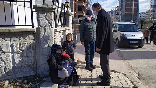 Zabıtayı görünce 'Ben dilenci değilim' dedi