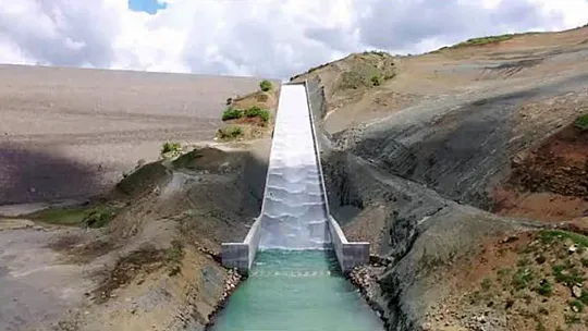 DSi'den müjdeli haber! Kanatlı Barajı tam doluluğa ulaştı