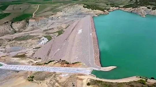 DSi'den müjdeli haber! Kanatlı Barajı tam doluluğa ulaştı