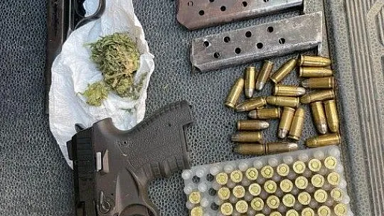 Elazığ'da kenevir eken şüpheli yakalandı
