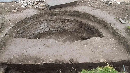 Kentsel dönüşüm kazılarında bulunan kilise gün yüzüne çıkıyor