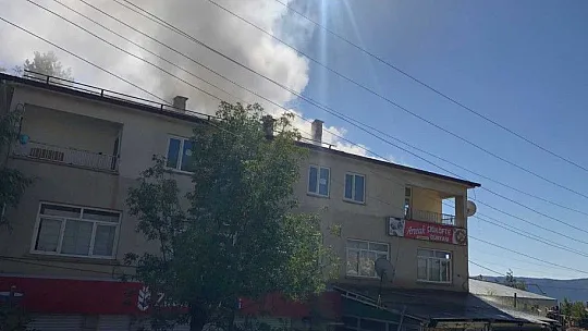 Arıcak'ta korkutan yangın