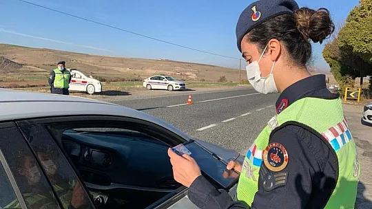 Elazığ'da jandarmadan drone ile denetim