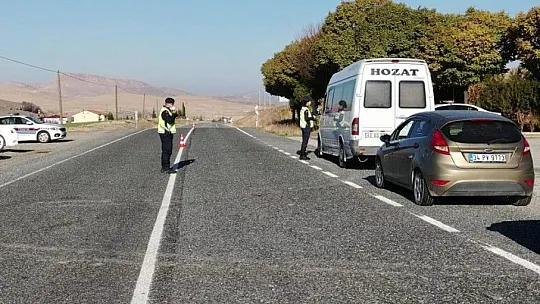 Elazığ'da jandarmadan drone ile denetim