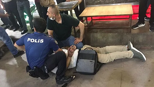 Kuyumcuda soygun girişimi