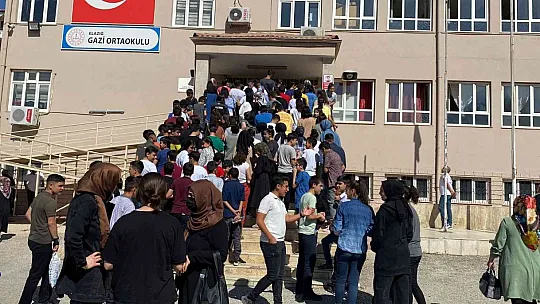 Elazığ'da LGS heyecanı