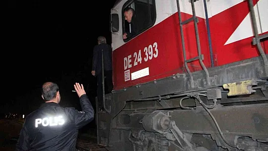Makinistin ihbarı polisi alarma geçirdi