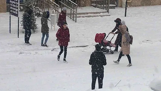 Elazığ'da okullar tatil edildi