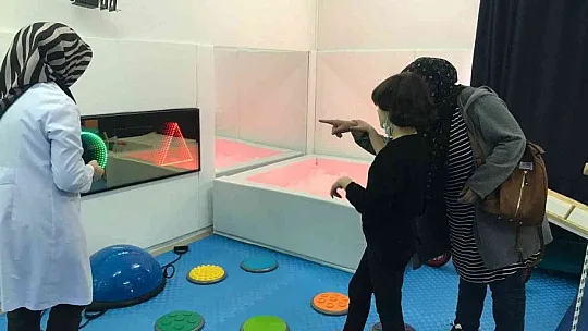 Otizmli çocuklar için duyu bütünleme odası kuruldu