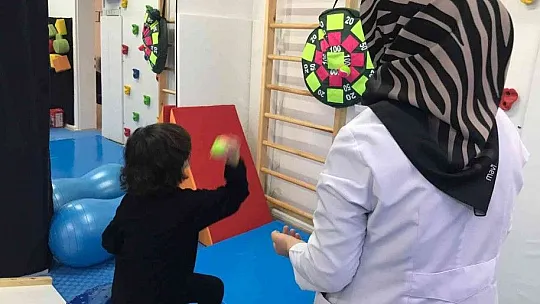 Otizmli çocuklar için duyu bütünleme odası kuruldu