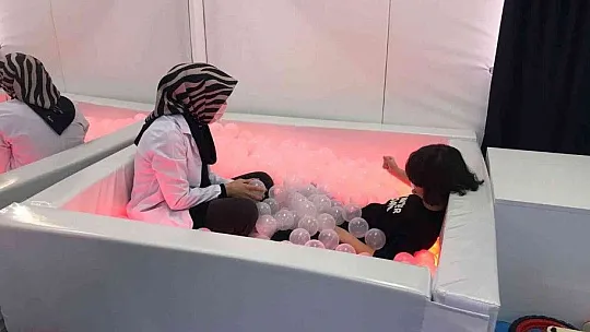 Otizmli çocuklar için duyu bütünleme odası kuruldu
