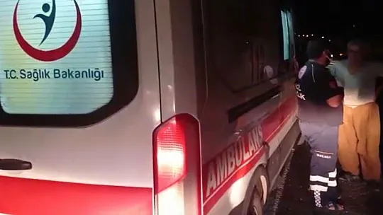 Kontrolden çıkan otomobil şarampole yuvarlandı