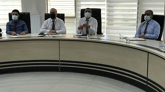 Pandemi değerlendirme toplantısı düzenlendi