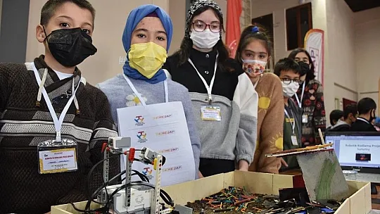 Robotik ve Kodlama Proje Şenliği başladı