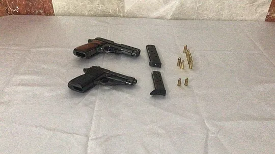 Elazığ'da ruhsatsız silah operasyonu