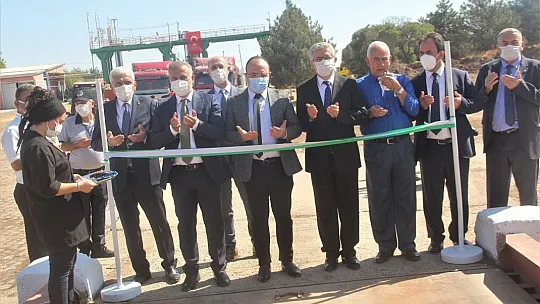 Şeker pancarı alım ve işletme kampanyası açılış töreni yapıldı