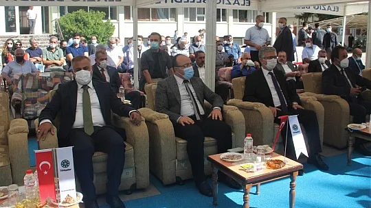 Şeker pancarı alım ve işletme kampanyası açılış töreni yapıldı