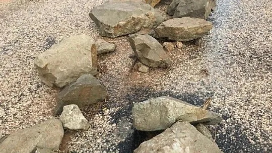 Baskil'de sel nedeniyle heyelan meydana geldi