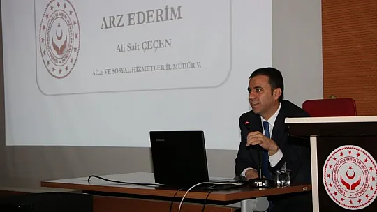 Aile Çalışma ve Sosyal Hizmetler İl Müdürlüğünden seminer