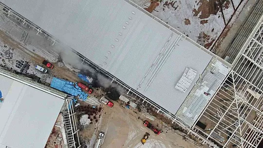Elazığ Atatürk stadyumunda çıkan yangın söndürüldü