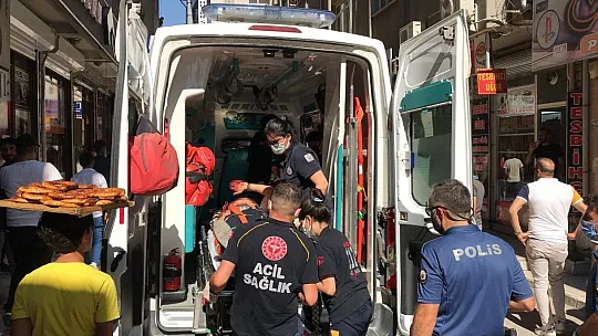 2 grup arasında çıkan taşlı sopalı kavga