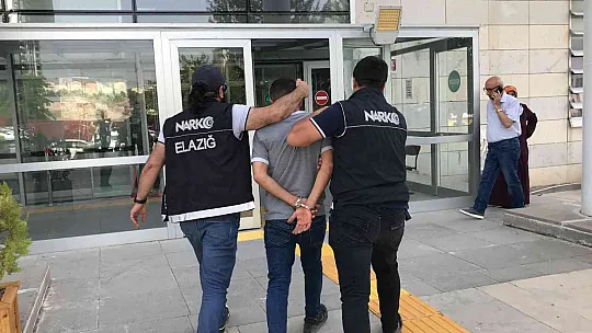 Elazığ NARKO'dan torbacı operasyonu