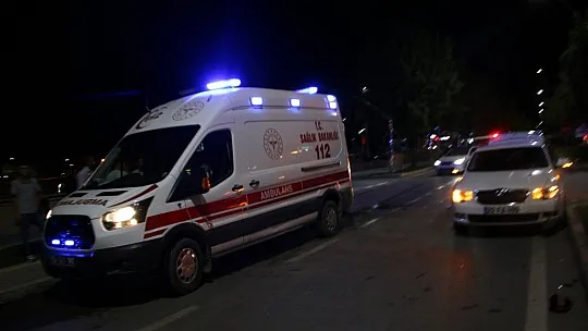 Meydana gelen trafik kazasında 1'i ağır 2 kişi yaralandı
