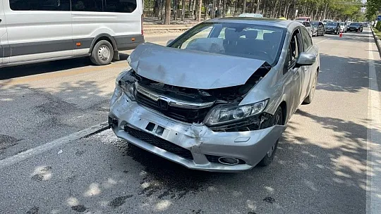 Meydana gelen trafik kazasında, 1 kişi yaralandı
