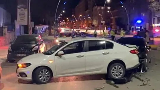 Elazığ Yahya Kemal Caddesi'nde trafik kazası