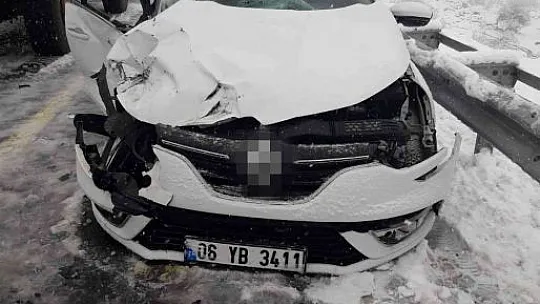 Elazığ-Bingöl yolunda kaza