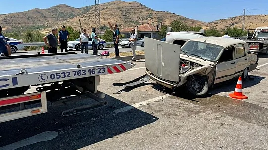 Meydana gelen trafik kazasında, 5 kişi yaralandı