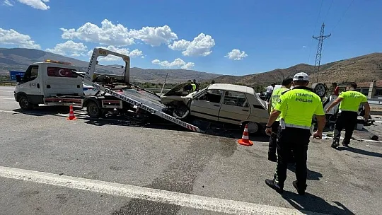 Meydana gelen trafik kazasında, 5 kişi yaralandı