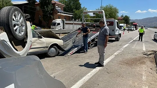Meydana gelen trafik kazasında, 5 kişi yaralandı