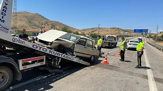 Meydana gelen trafik kazasında, 5 kişi yaralandı