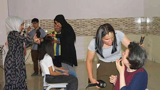 Usta kuaförlerden özel çocuklara özel bakım