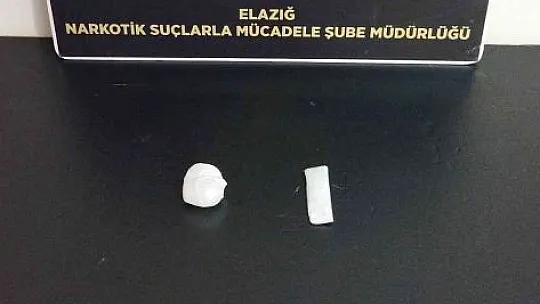 Elazığ'da uyuşturucu operasyonu