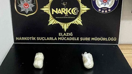 Elazığ'da uyuşturucu maddeyle yakalanan 3 zanlı tutuklandı