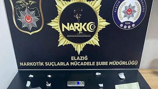 Elazığ'da uyuşturucu operasyonu