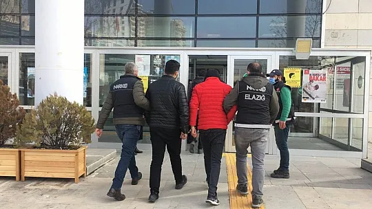 Elazığ narkotik şube boş durmuyor: 3 gözaltı