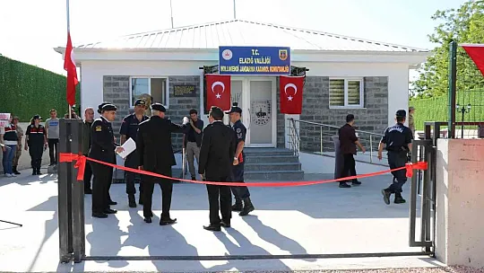 Yapımı tamamlanan Mollakendi Jandarma Karakolu açıldı