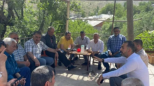 Elazığ DEVA Partisi'nden Alacakaya'ya çıkarma