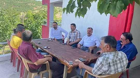 Elazığ DEVA Partisi'nden Alacakaya'ya çıkarma