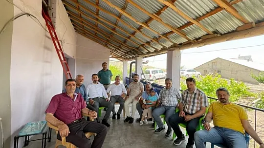 Elazığ DEVA Partisi'nden Alacakaya'ya çıkarma