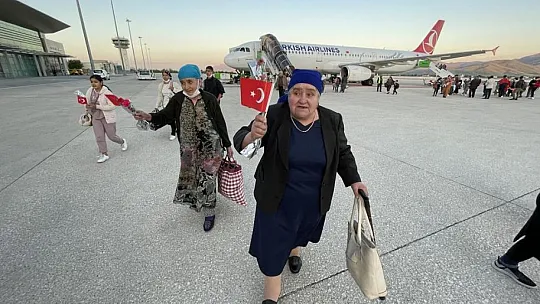 Ahıska Türklerinden oluşan altıncı kafile de Elazığ'a geldi