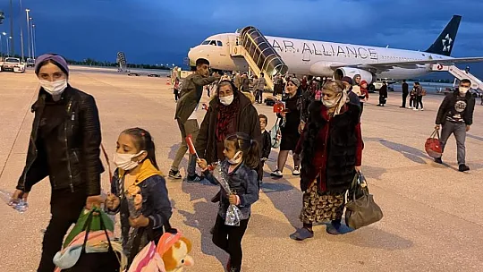 Ahıska Türklerinin 8. kafilesi de Elazığ'a ulaştı