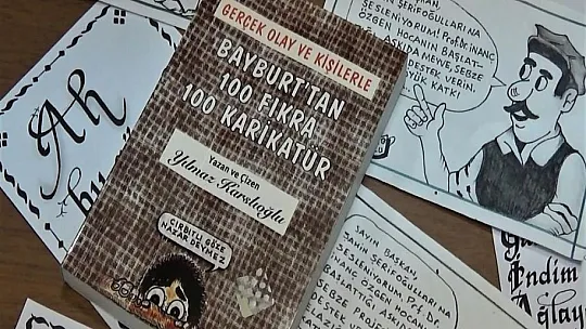Bayburtlu Karslıoğlu ömrünün yarısını karikatür çizmeye harcadı