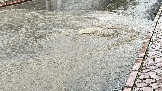 Elazığ'da sağanak hayatı olumsuz etkiledi