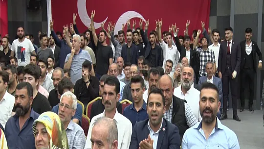 Elazığ MHP'de İl İstişare Toplantısına yoğun katılım
